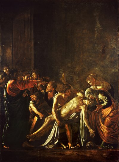 Die Auferweckung des Lazarus von Michelangelo Merisi Caravaggio